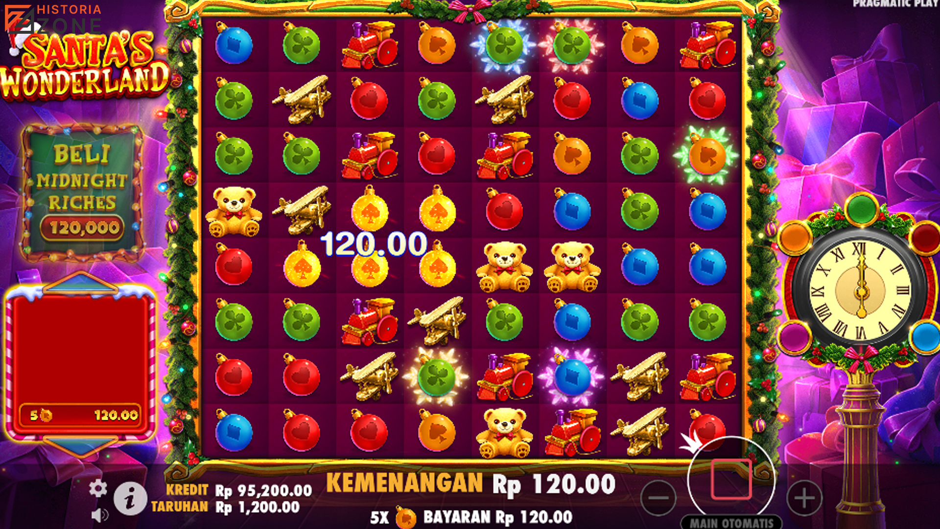Main Slot Gacor Santa's Wonderland, Jackpot Pecah Berkali-Kali