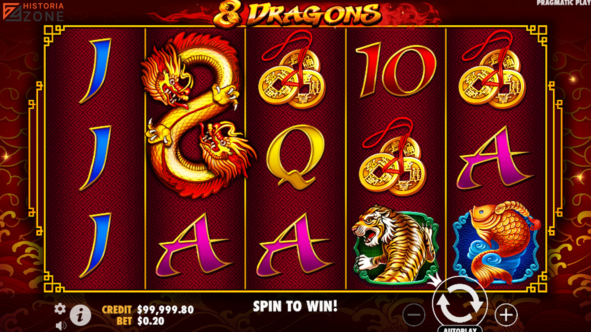 Pragmatic Play Demo: Mainkan 8 Dragons Gratis Tanpa Deposit!